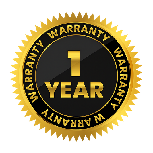 1 Year Warranty